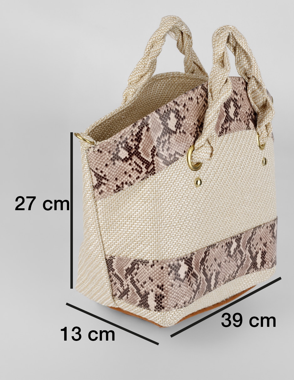 Bolsa bowler Pequeños Productores para mujer 6