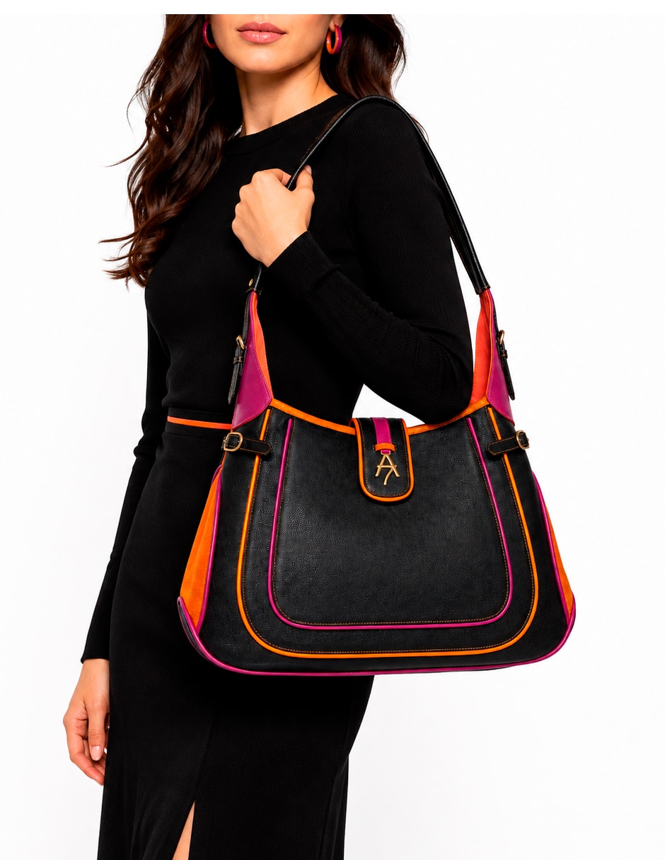 Bolsa tote de piel para mujer 7