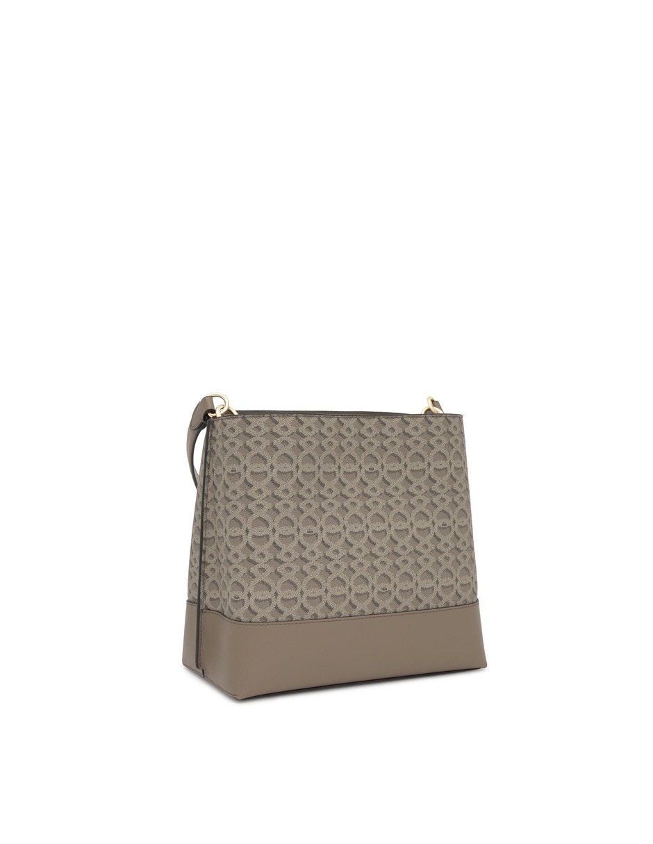 Bolsa satchel infinity de polar fleece para mujer 5