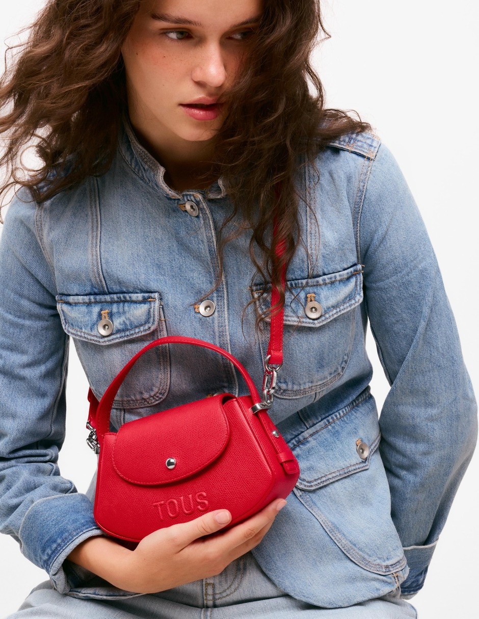 Bolsa satchel back to basics para mujer 2