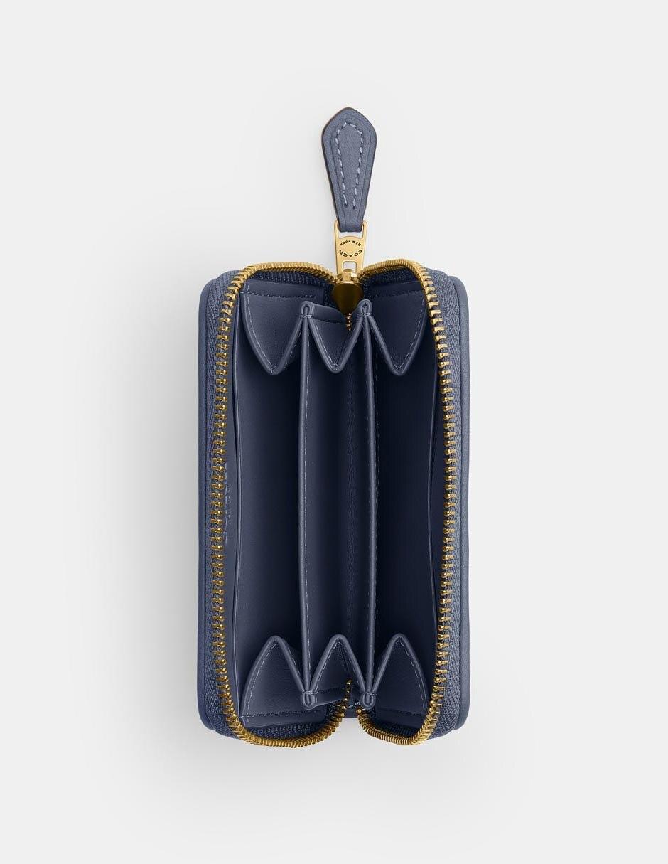 Tarjetero algodón small zip para mujer 3