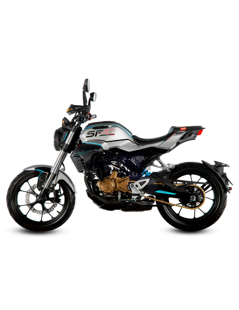 Motocicleta urbana SF501 300 PLATA 2027 5