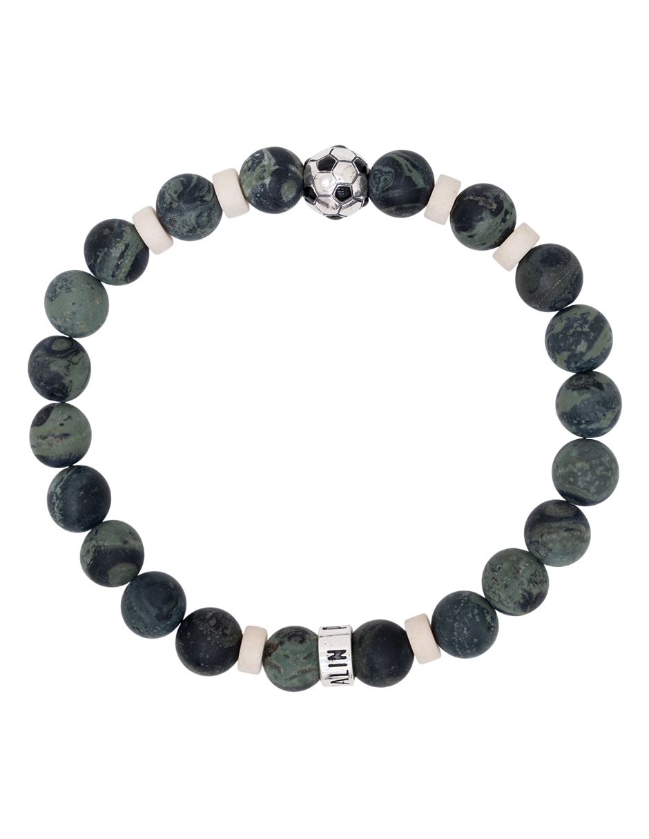 Pulsera de plata p 925 fútbol méxico