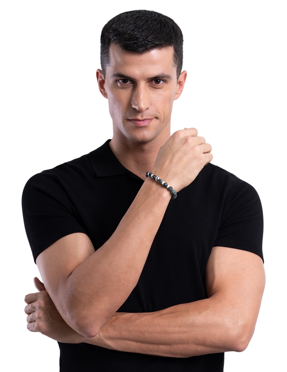 Pulsera de plata p 925 fútbol méxico