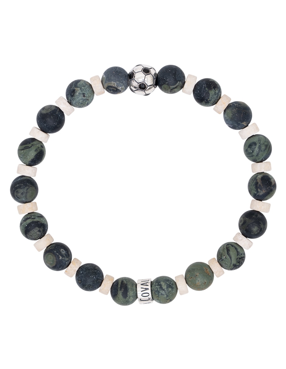 Pulsera de plata p 925 fútbol méxico