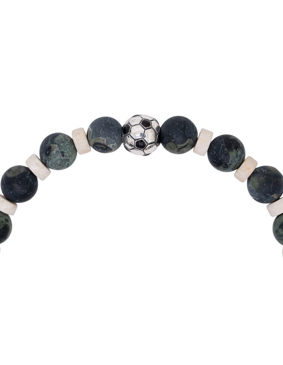 Pulsera de plata p 925 fútbol méxico