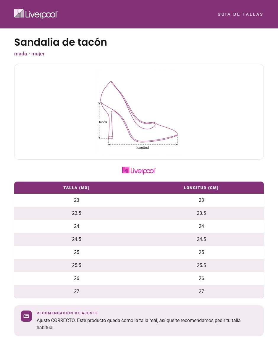 Sandalia para mujer 3