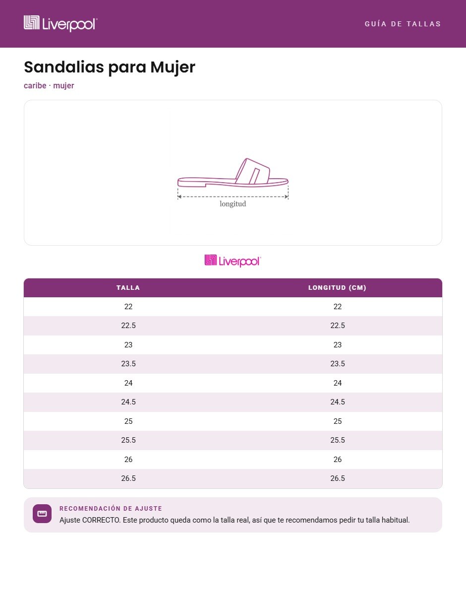 Sandalia para mujer 6
