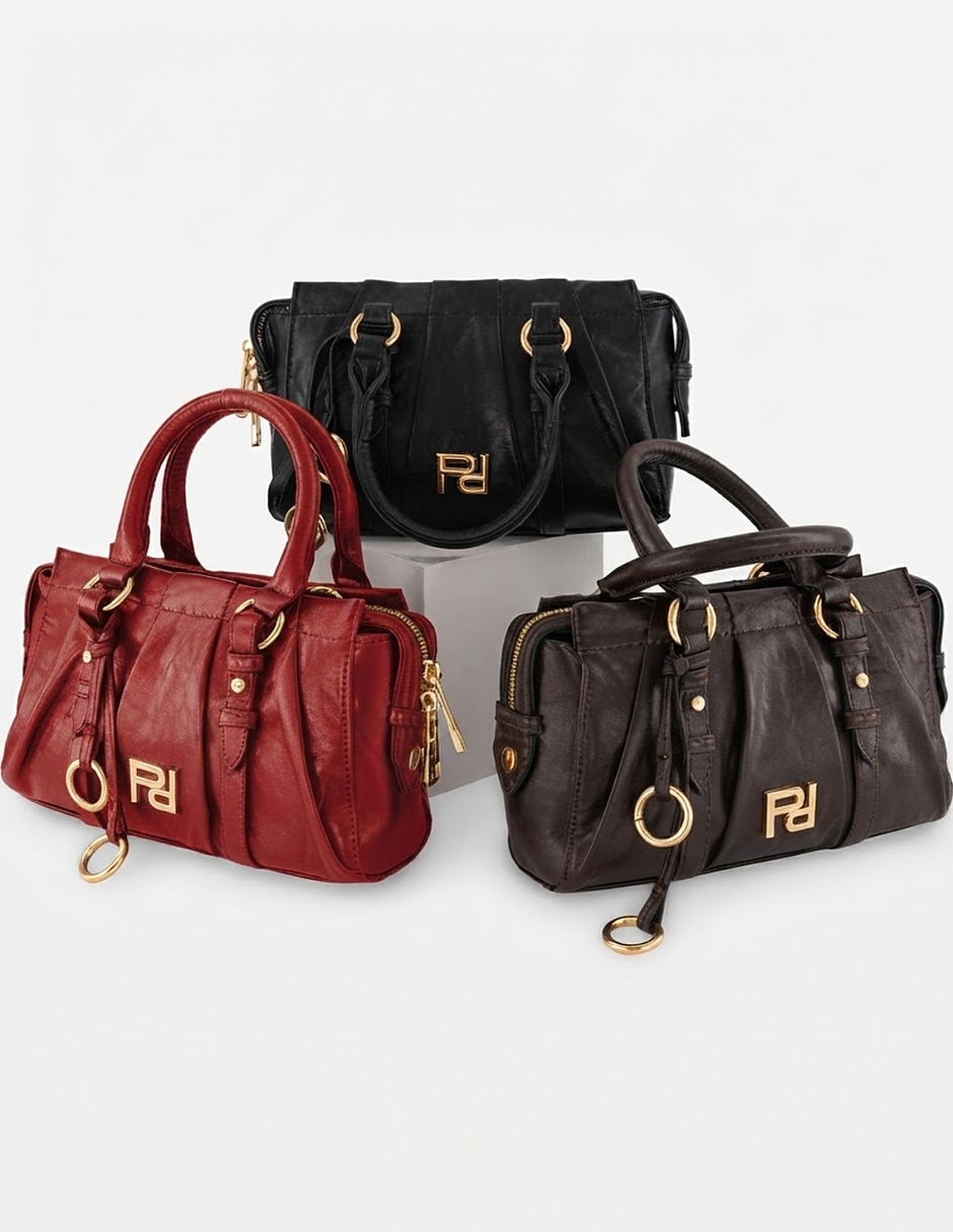 Bolsa shoulder de piel para mujer 2