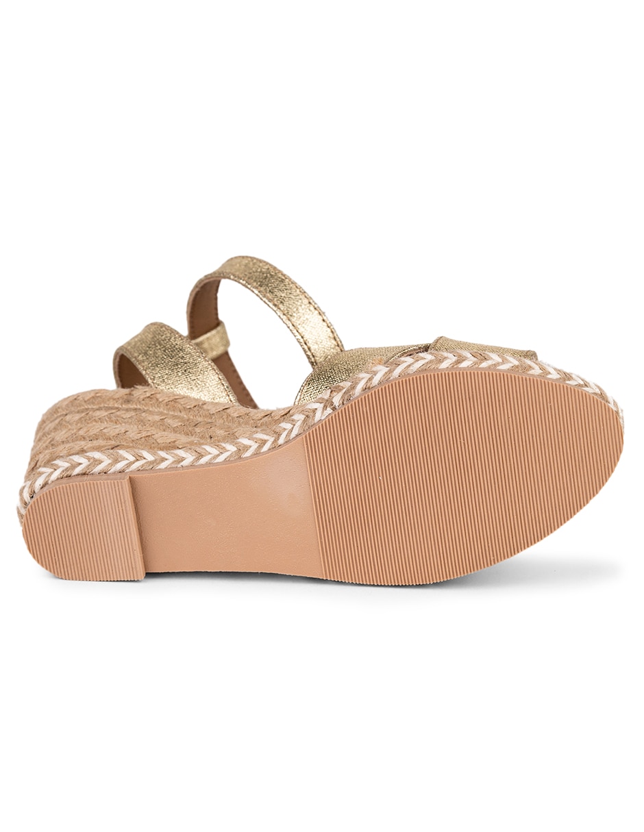 Sandalia Rocio Golden para mujer 2