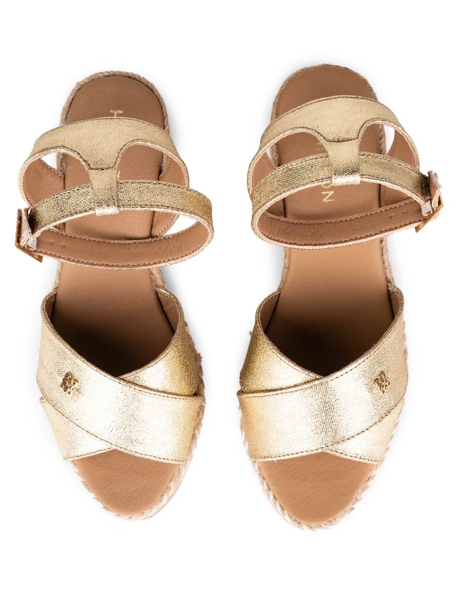 Sandalia Rocio Golden para mujer 3