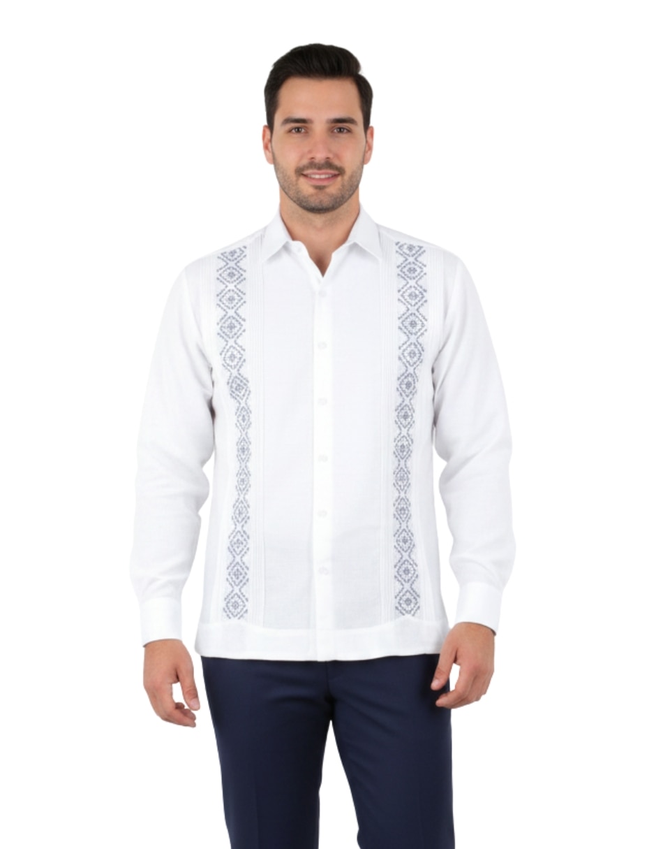 Guayabera manga larga