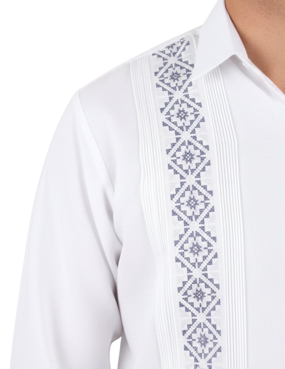 Guayabera manga larga