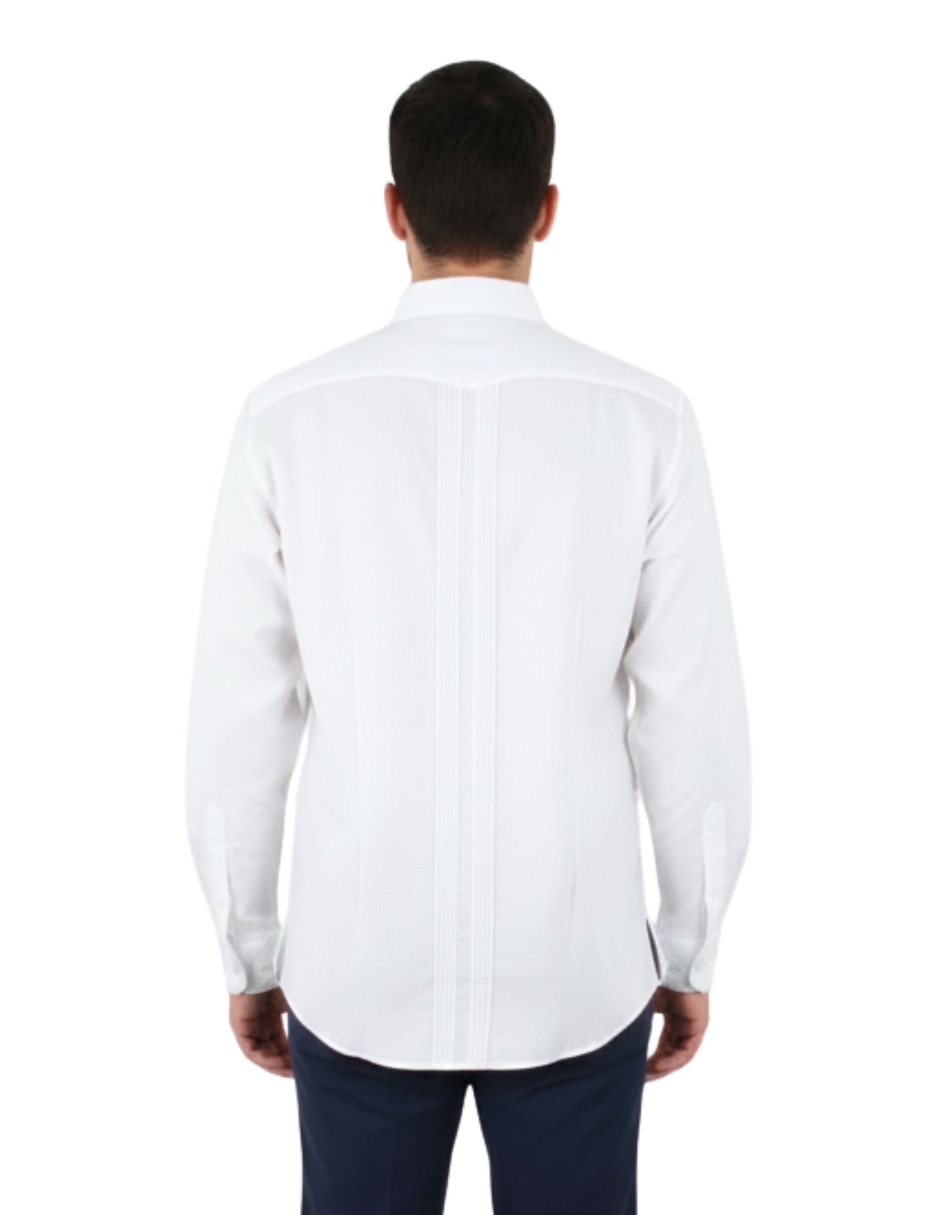 Guayabera manga larga