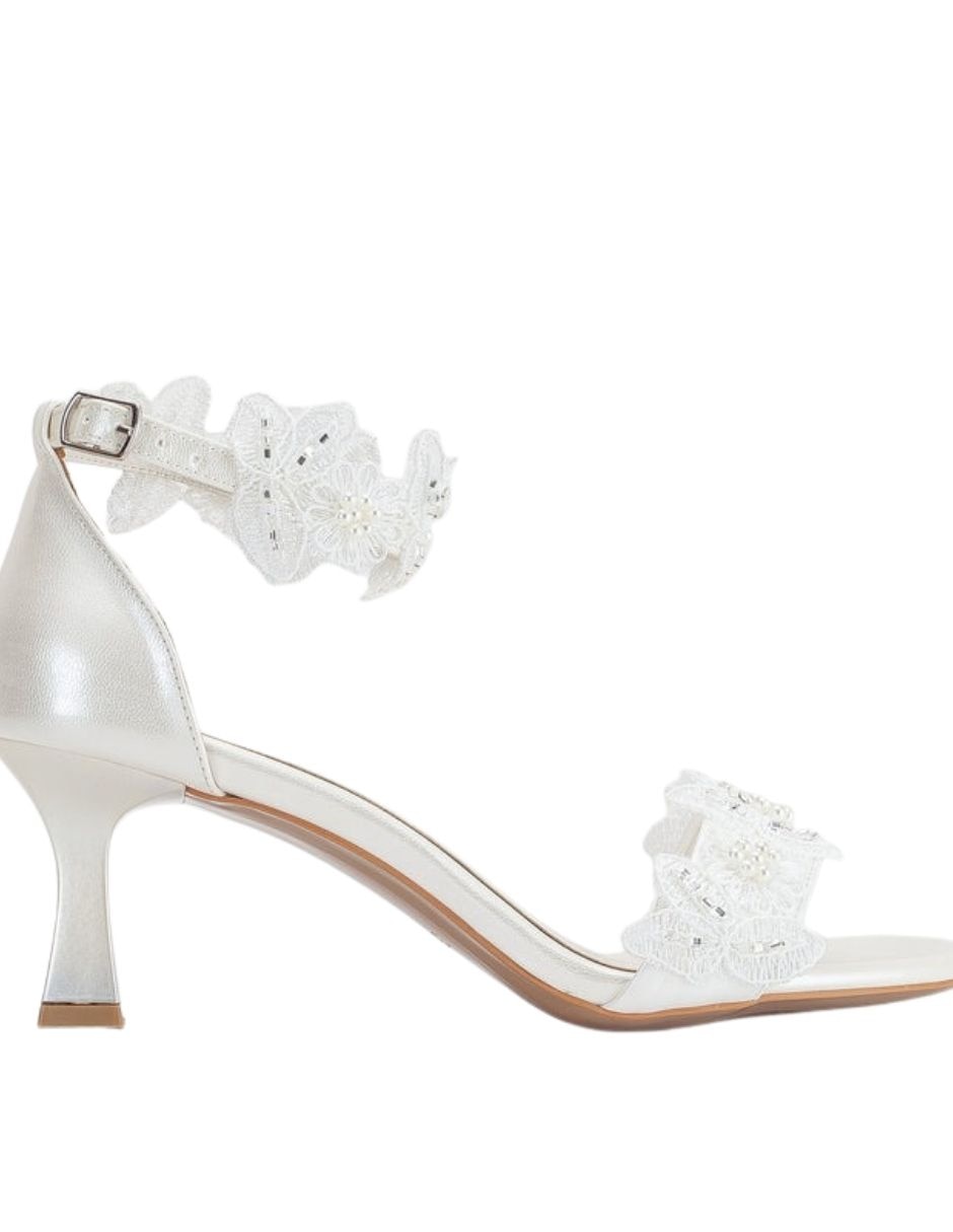 Zapato de tacón birdie de piel para mujer 2