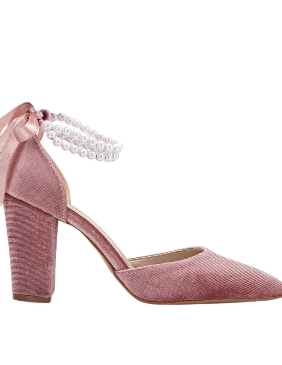 Zapato de tacón hazel de piel para mujer