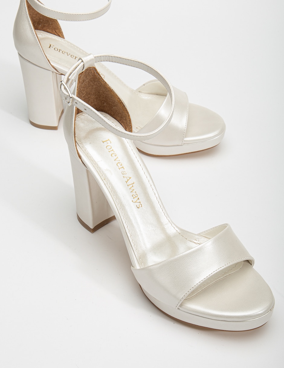 Zapato de tacón blair de piel para mujer 5