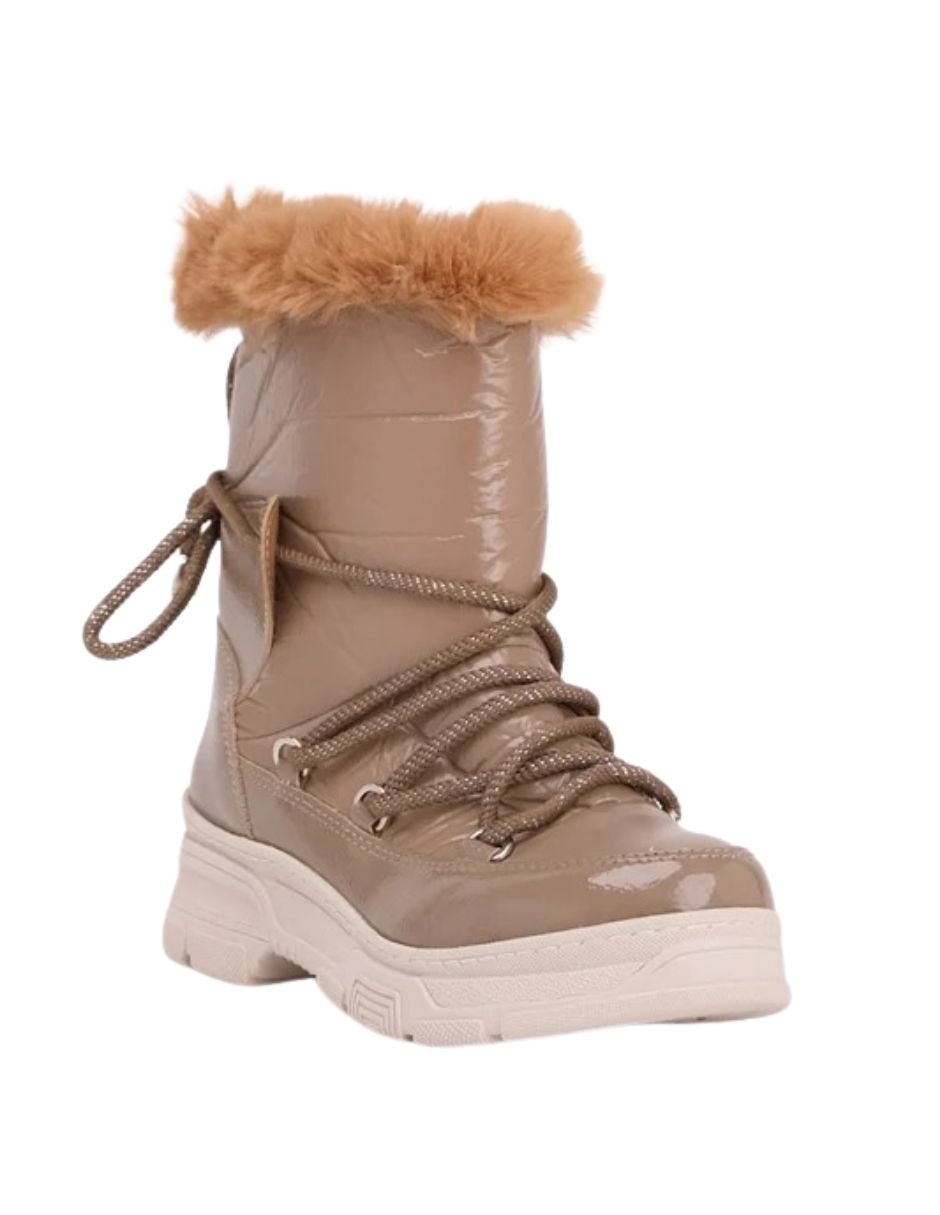 Zapato rosie de piel para mujer Zapato rosie de piel para mujer