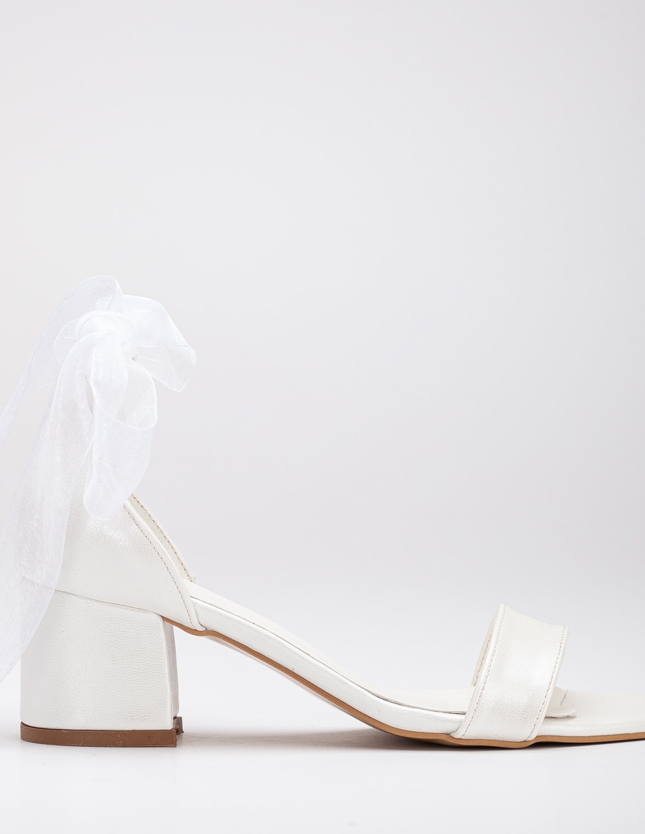 Zapato de tacón athena de piel para mujer 4