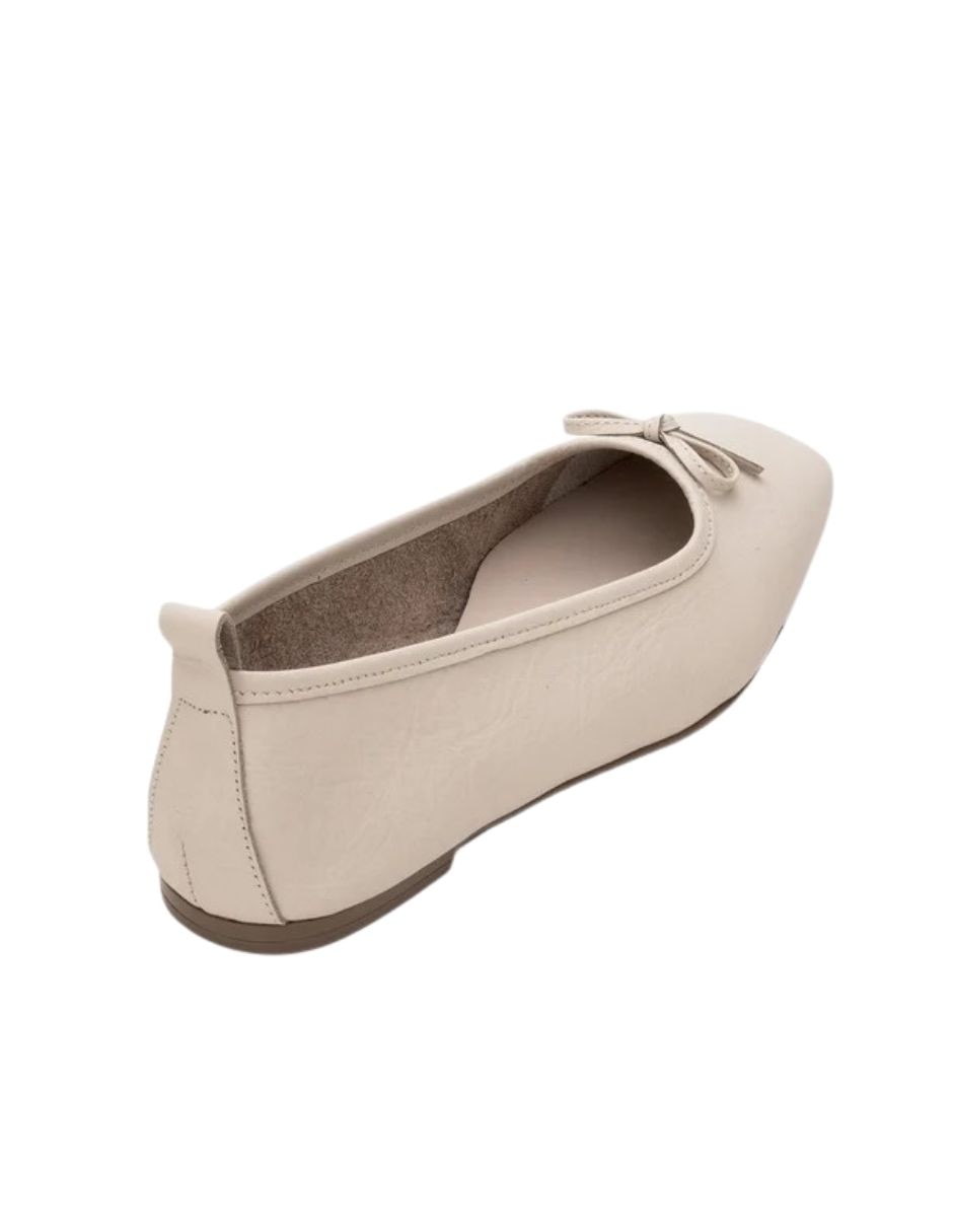 Balerina sosa de piel para mujer 3