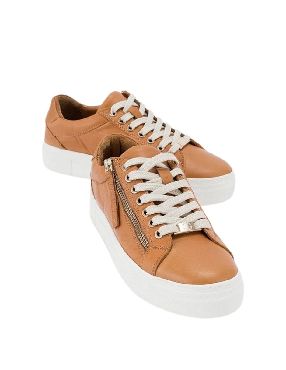 Top sider beryl de piel para mujer 2