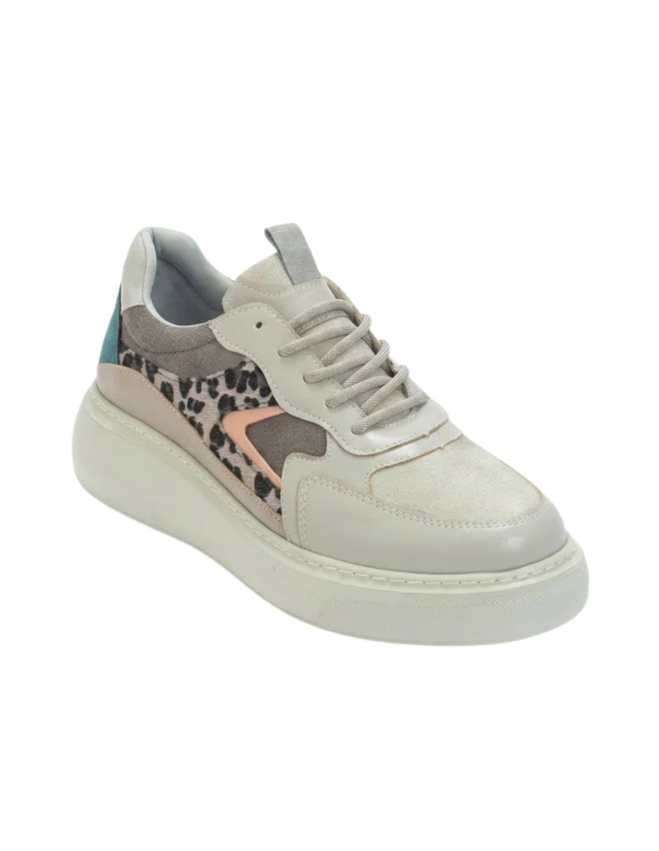 Top sider ida de piel para mujer 1