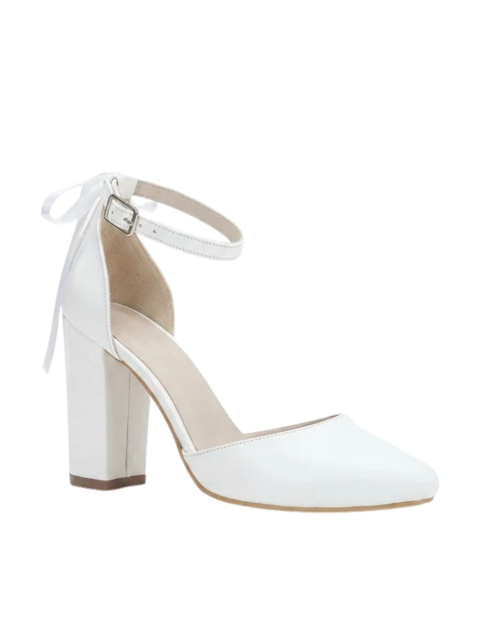 Zapato de tacón jolie de piel para mujer