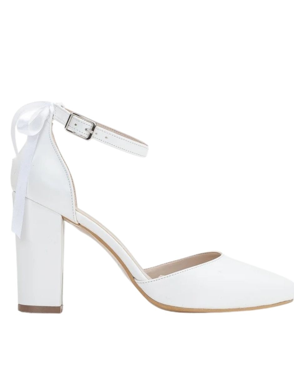 Zapato de tacón jolie de piel para mujer
