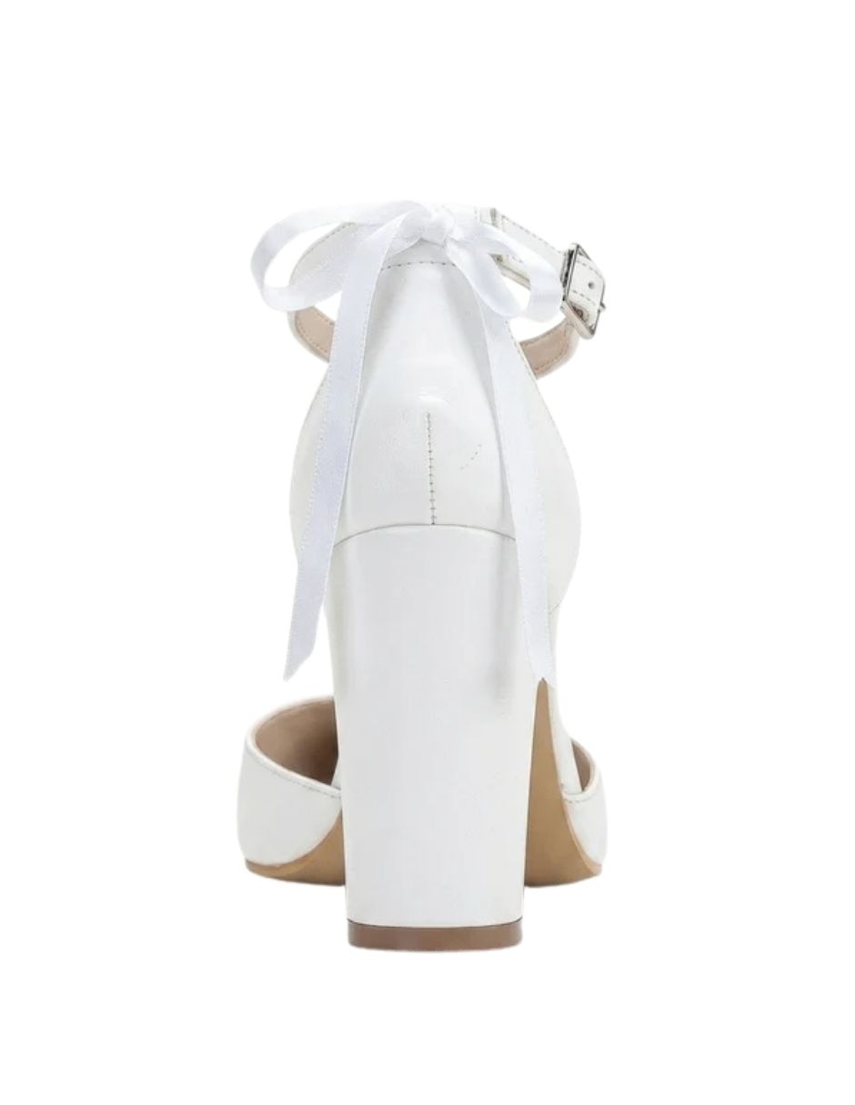 Zapato de tacón jolie de piel para mujer