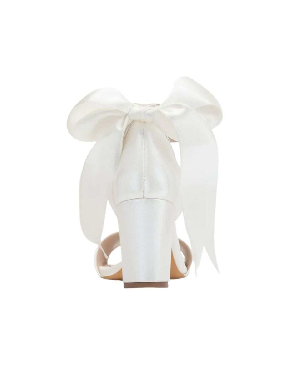 Zapato de tacón noelle de piel para mujer 3