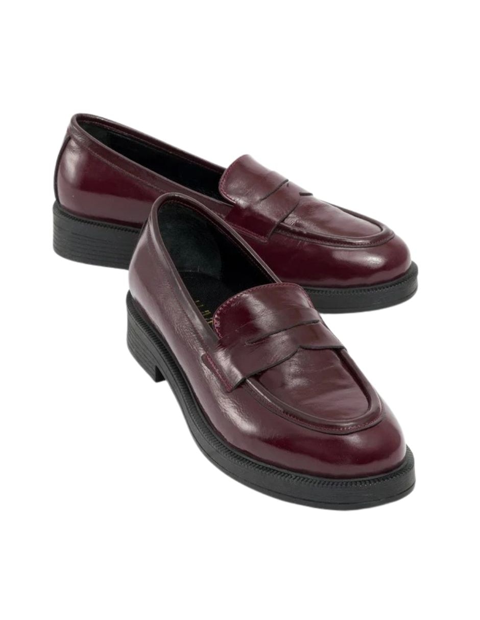 Mocasín bree de piel para mujer 3
