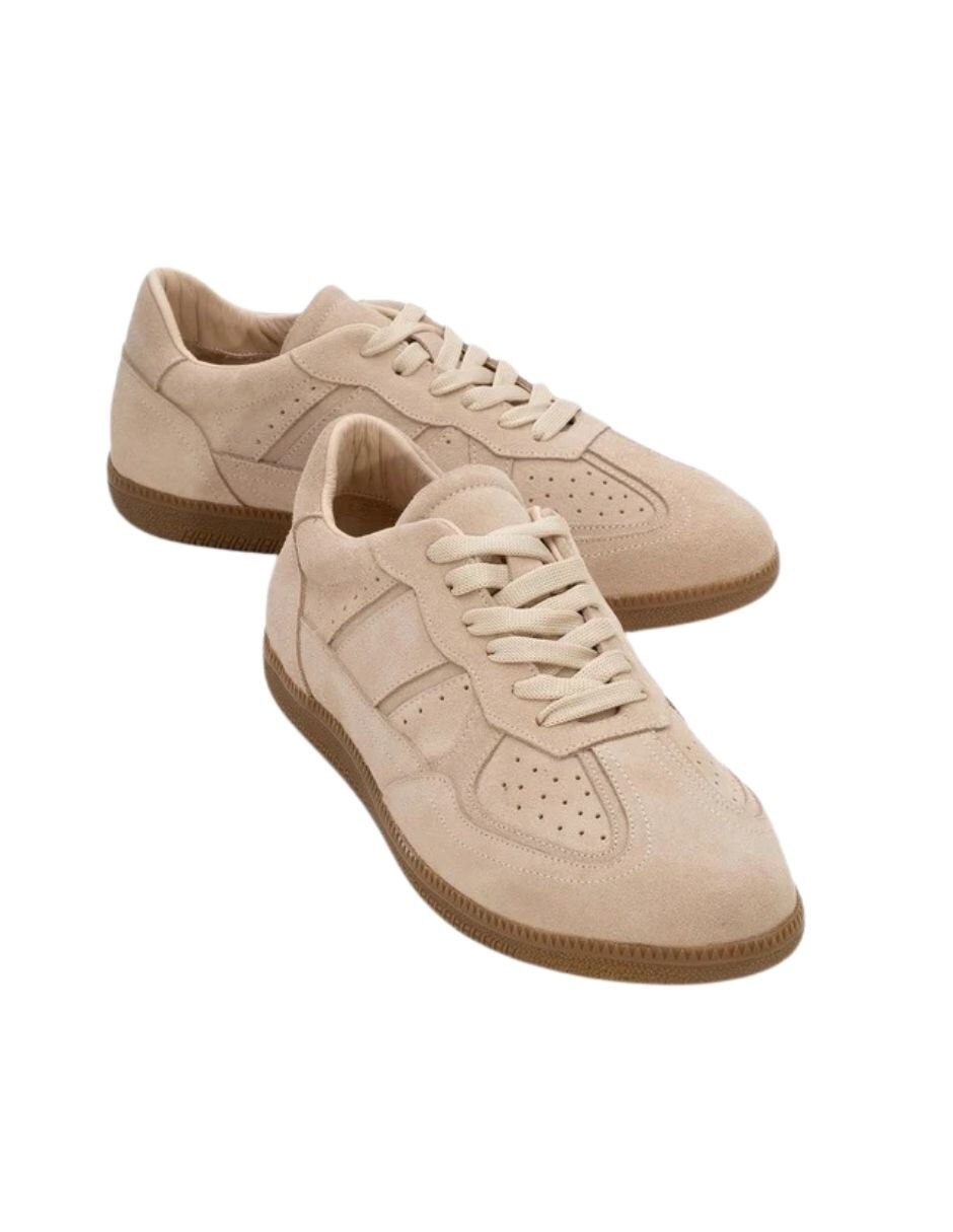 Top sider aurel de piel para mujer