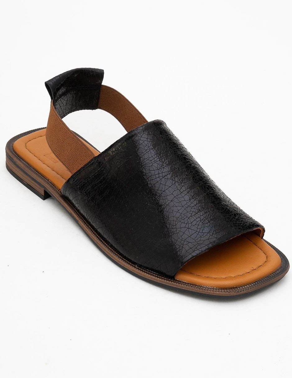 Zapato fuela de piel para mujer