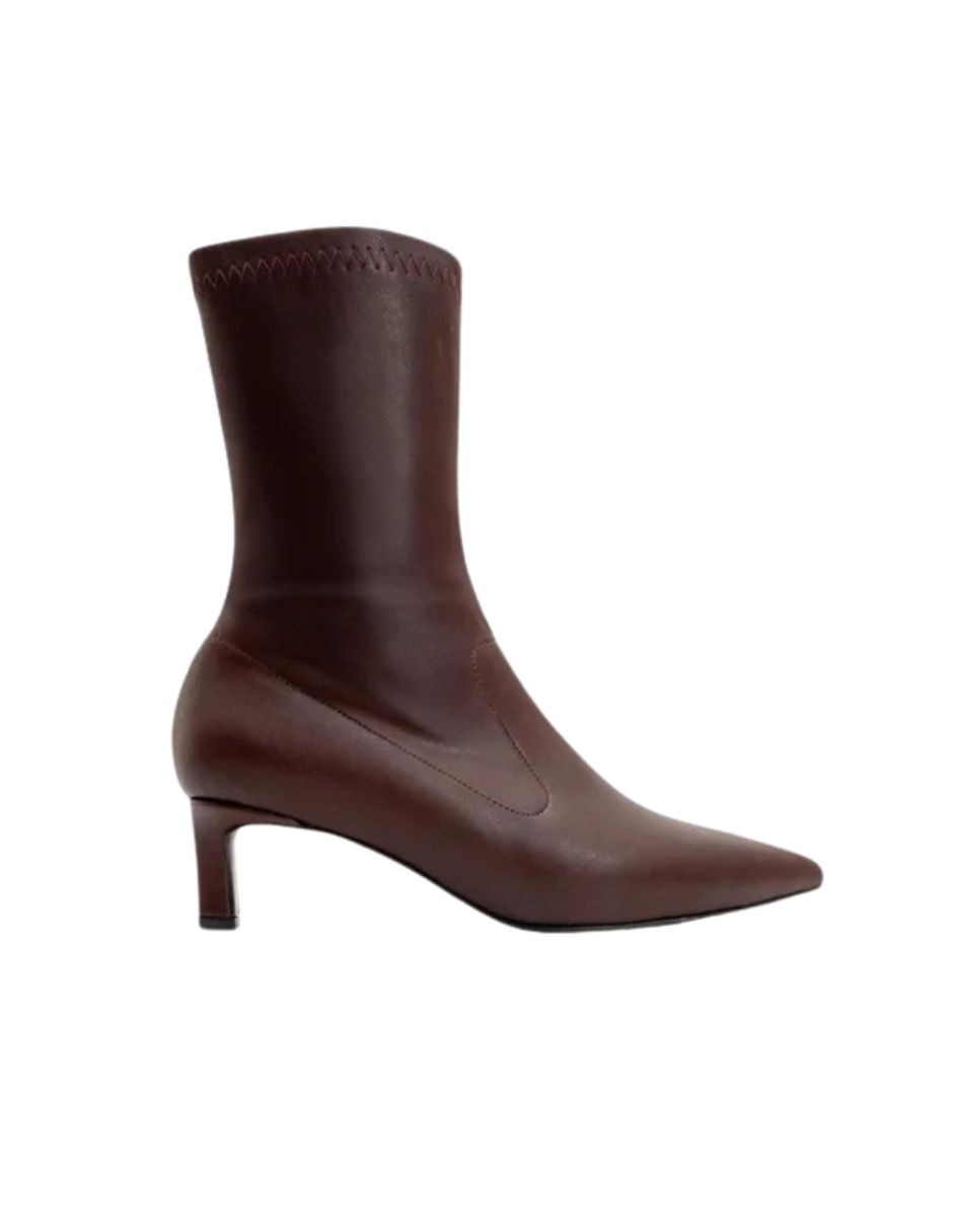 Zapato de tacón lewin de piel para mujer 3