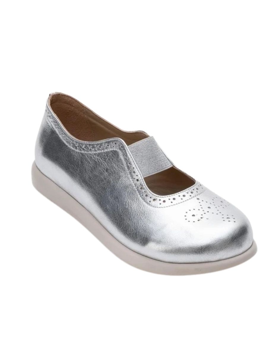 Balerina chelle de piel para mujer 1