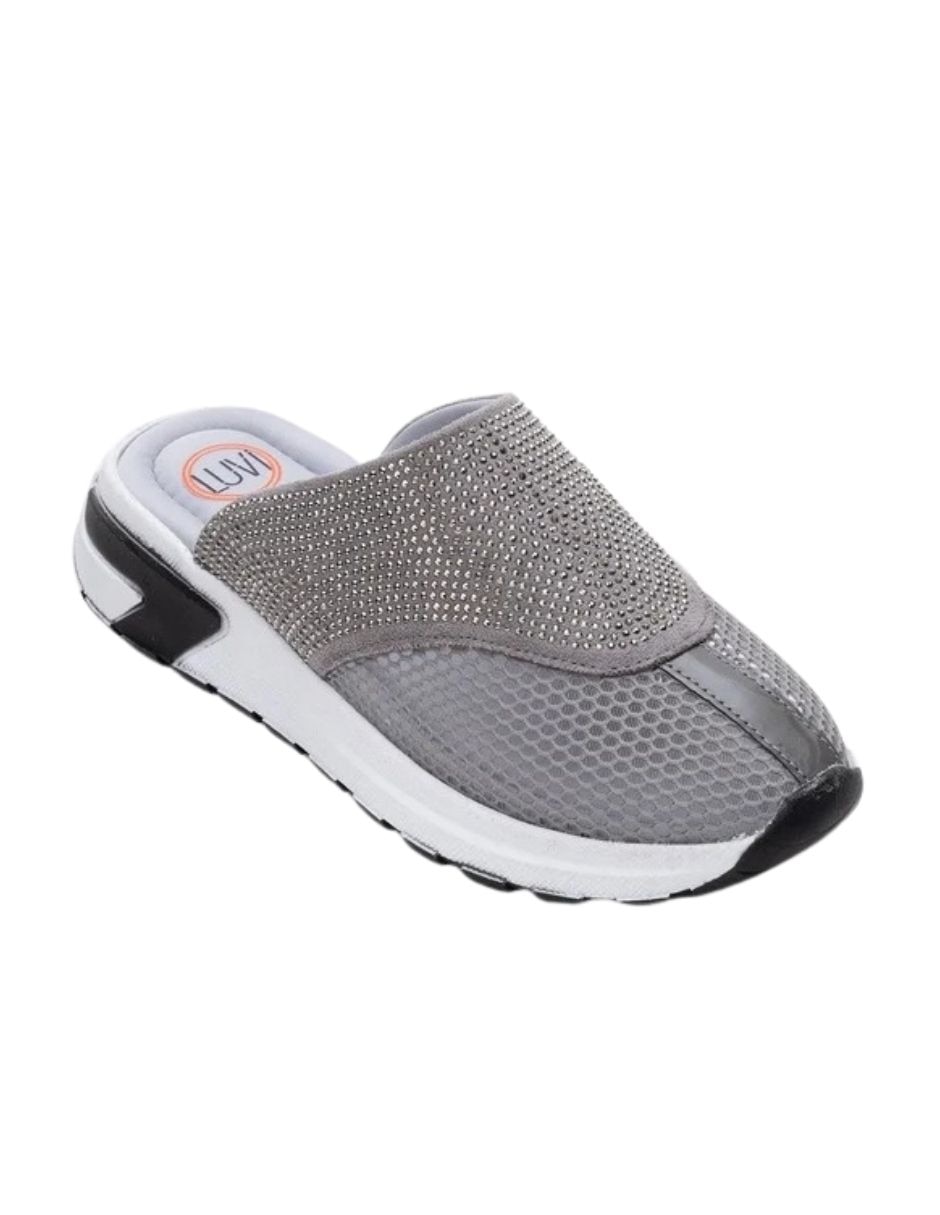 Zueco glea de piel para mujer 5