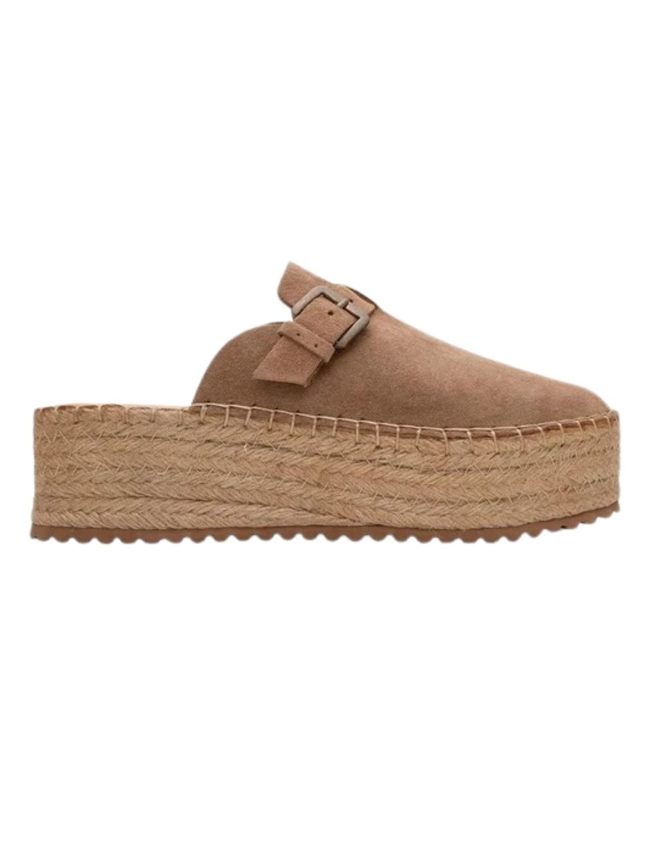 Zueco novas de piel para mujer 3