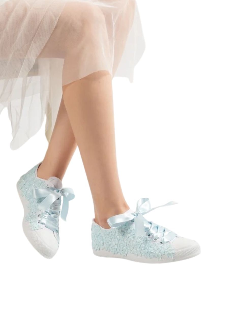 Top sider azure de piel para mujer