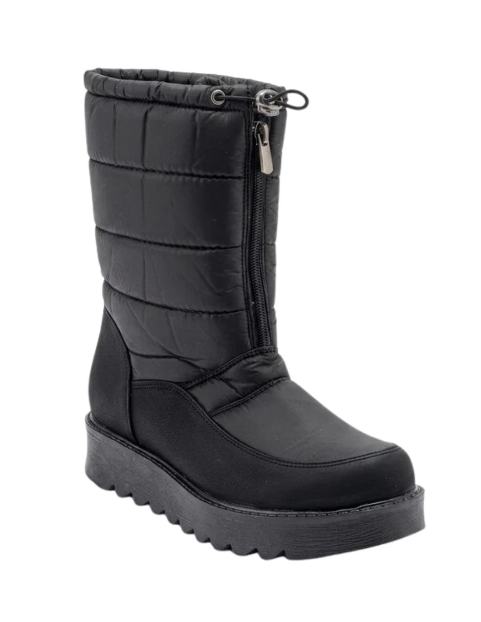 Zapato vay de piel para mujer 1
