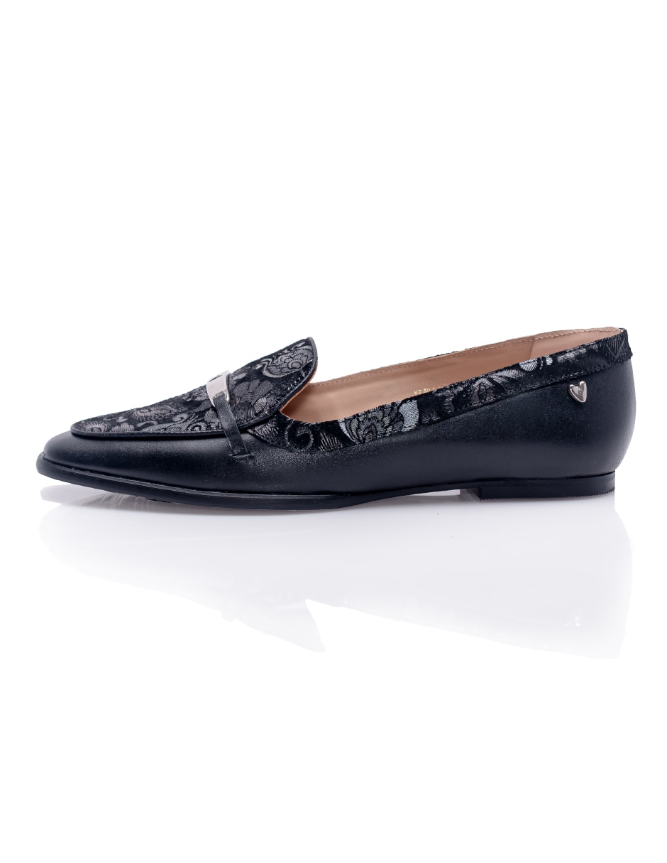 Mocasín garden de piel para mujer Mocasín garden de piel para mujer