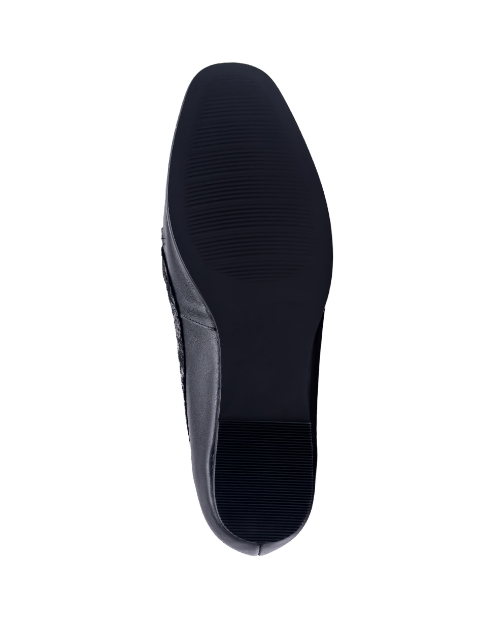 Mocasín garden de piel para mujer 3