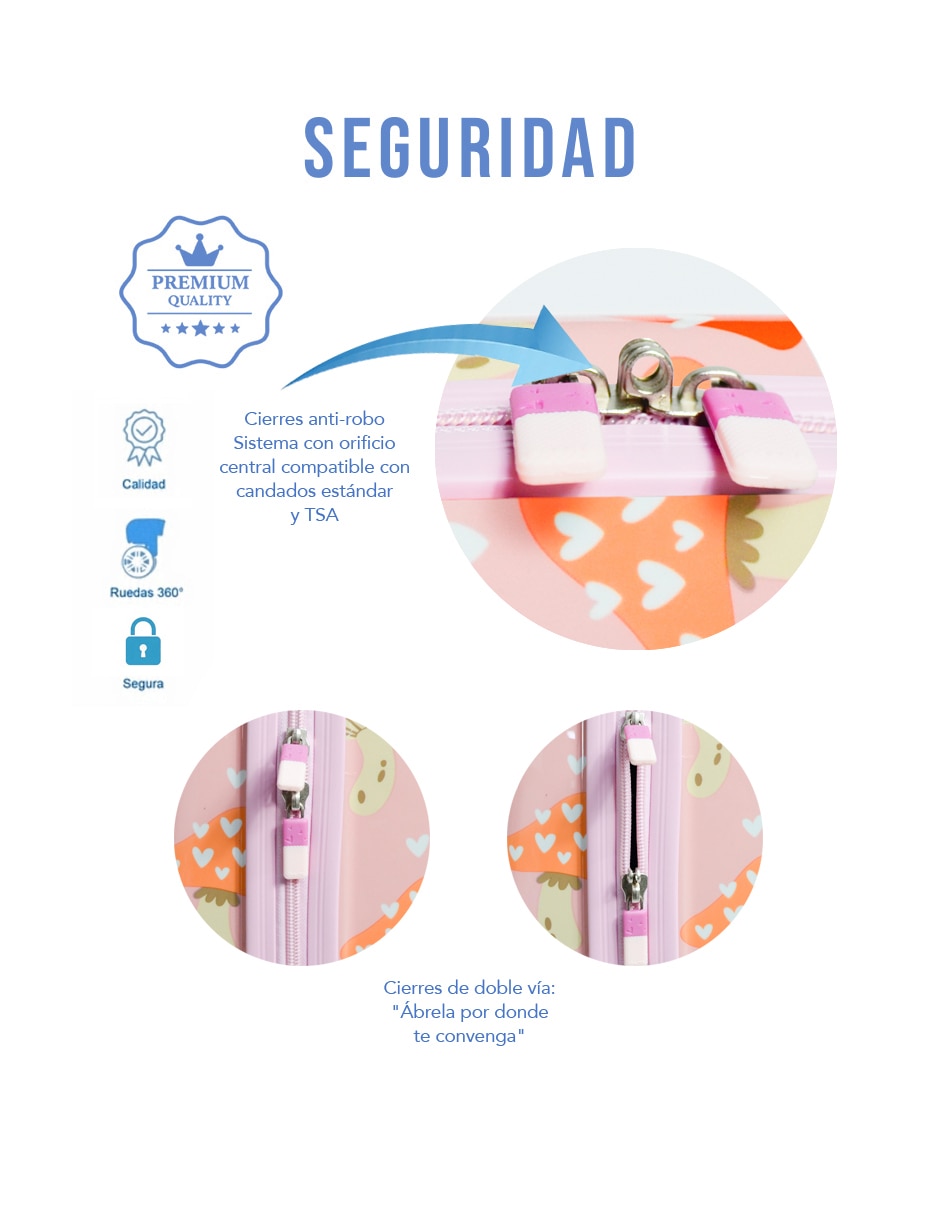 Maleta con ruedas de mano 5