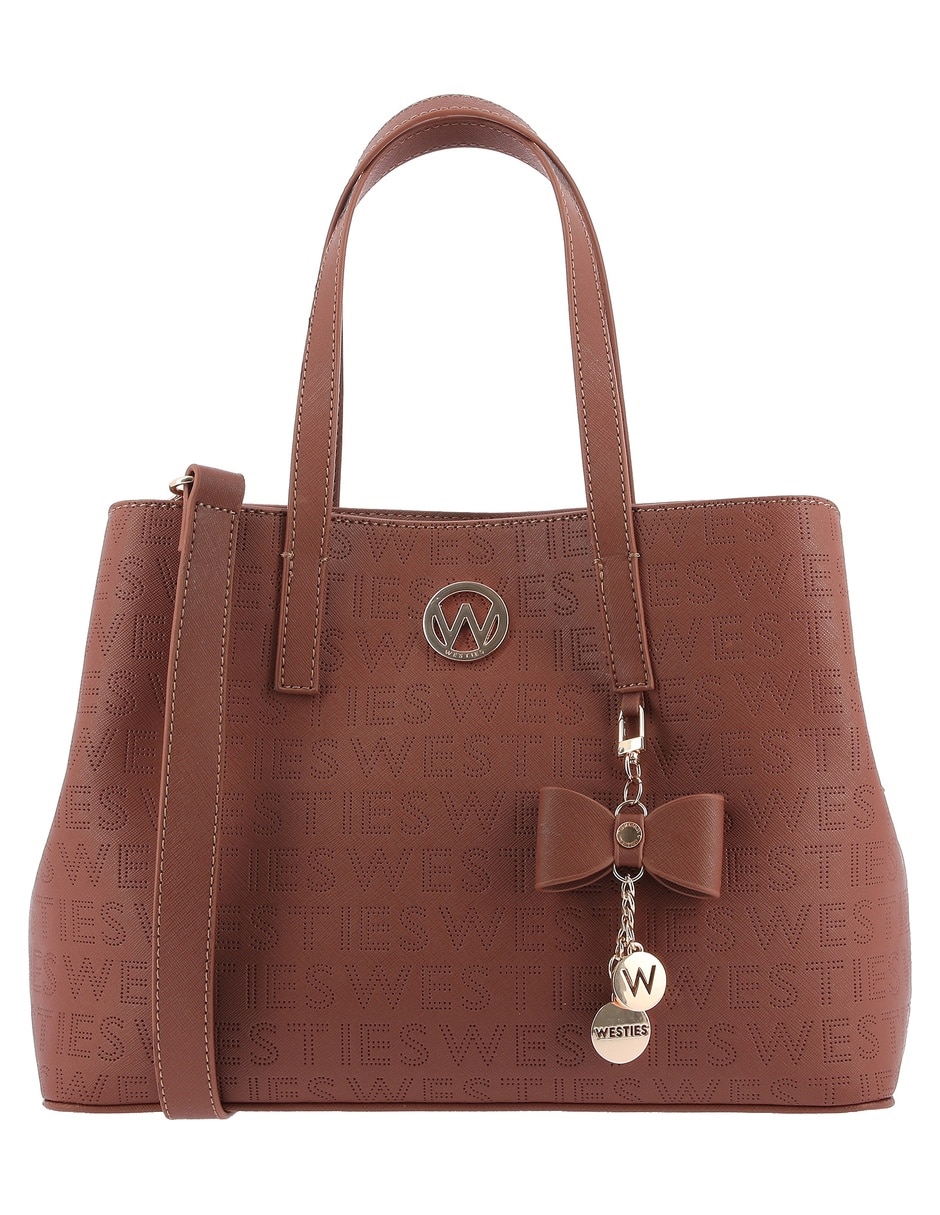 Bolsa satchel yardang para mujer
