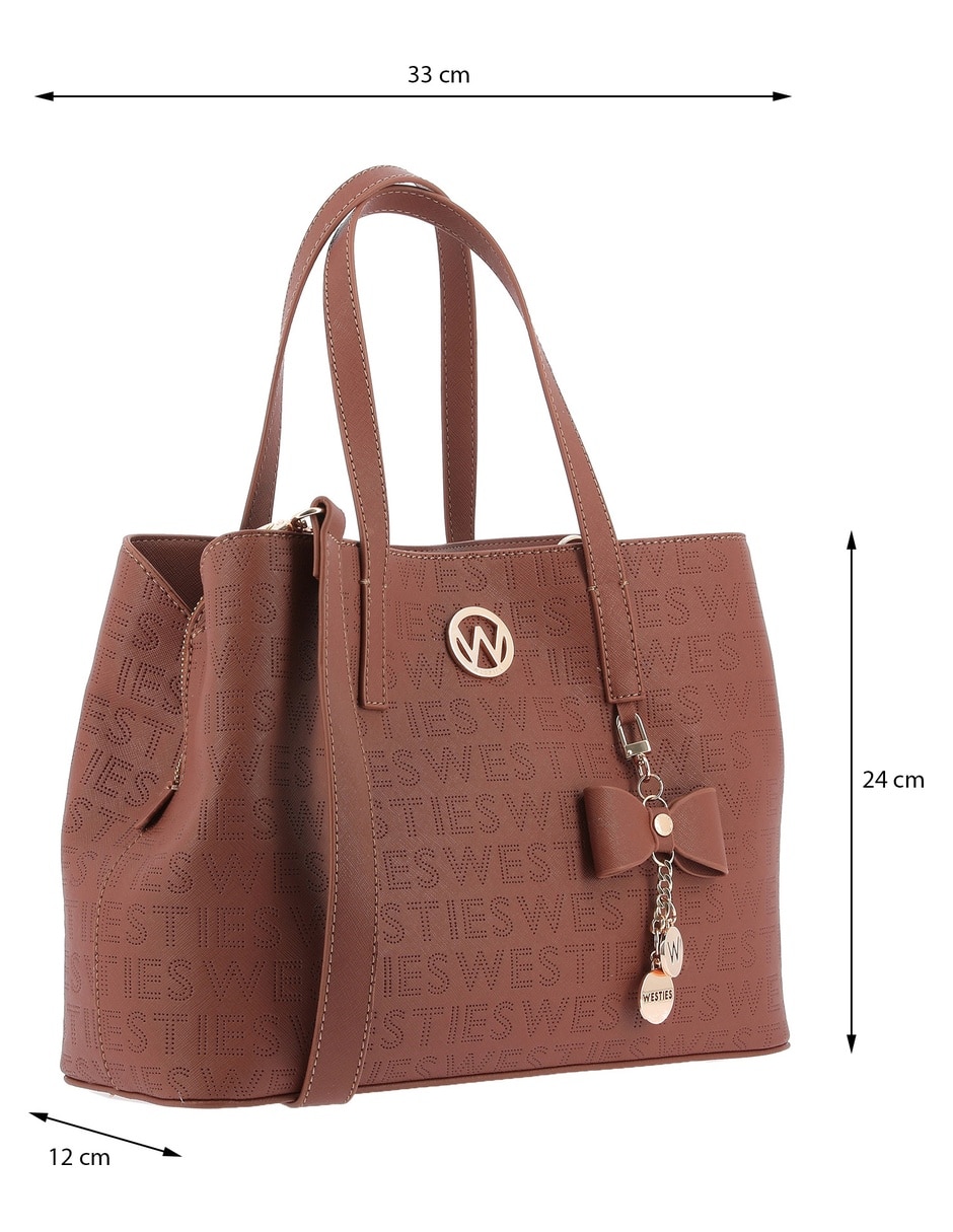 Bolsa satchel yardang para mujer 5