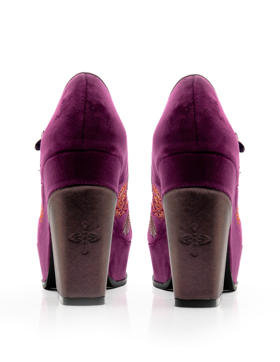 Zapato de tacón de piel para mujer 3