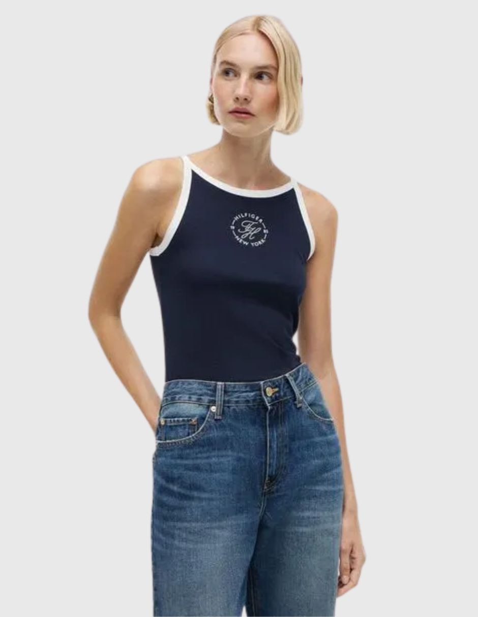 Playera manga Sin colección cuello Redondo para mujer Playera manga Sin colección cuello Redondo para mujer