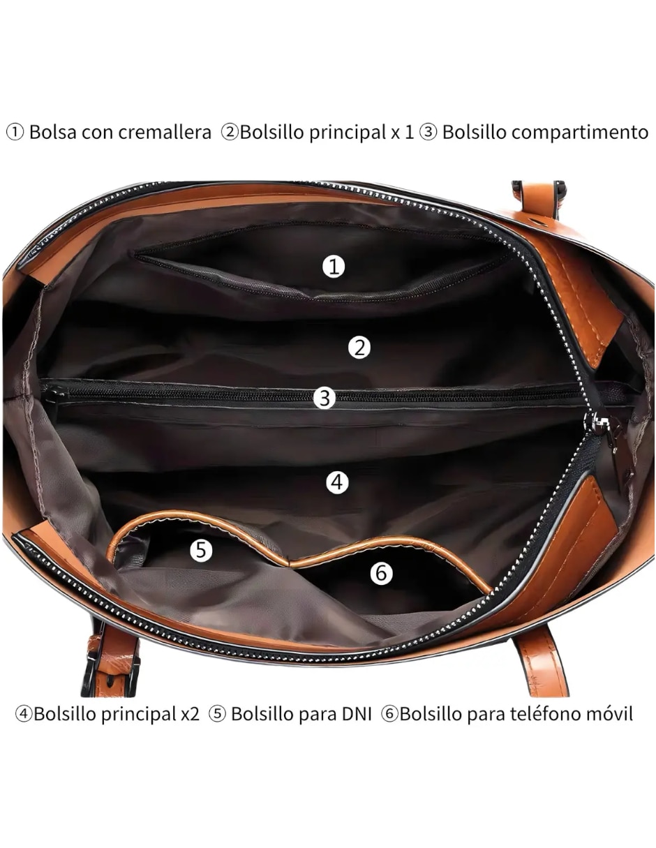 Bolsa tote para hombre