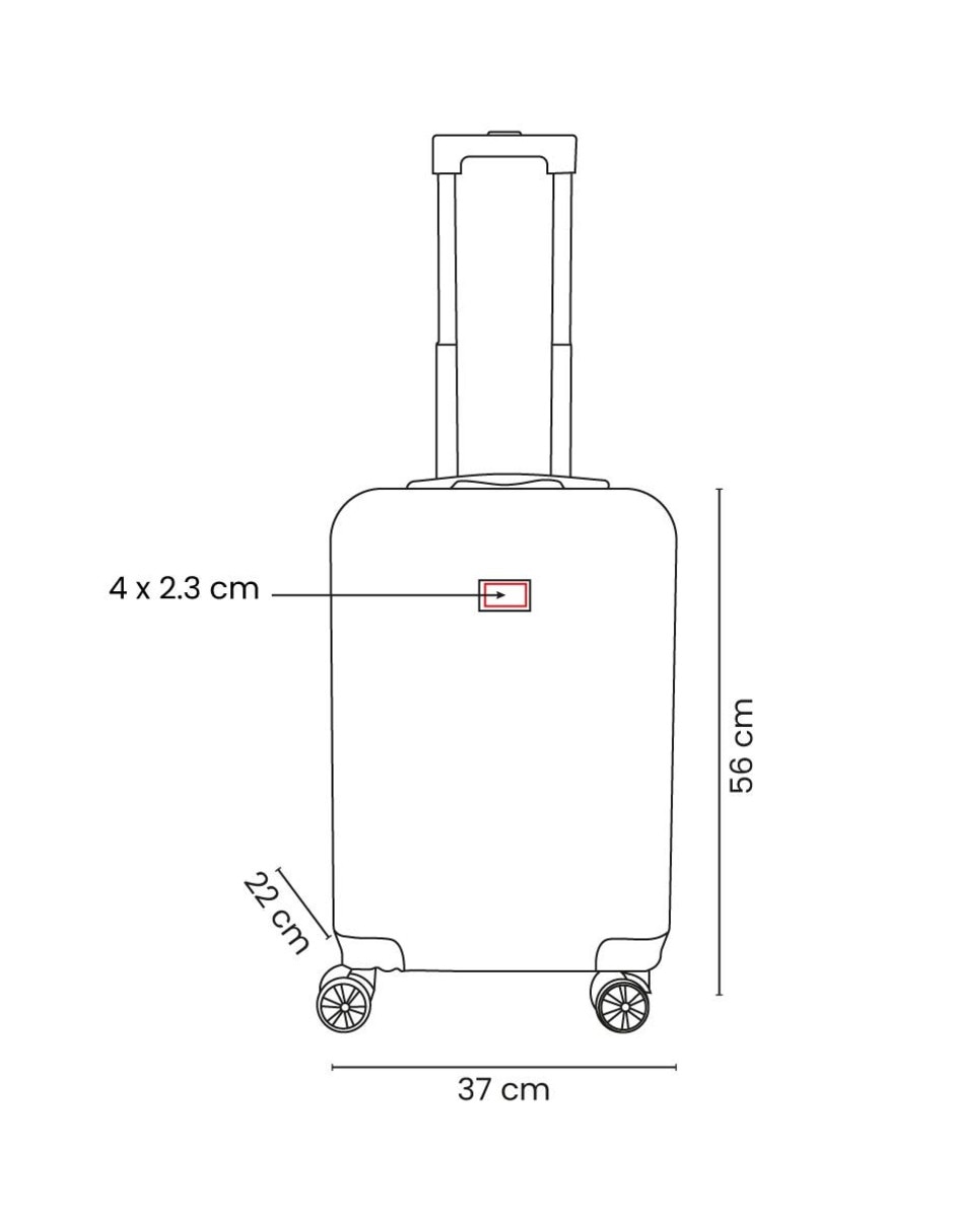 Maleta con ruedas Carry on 8