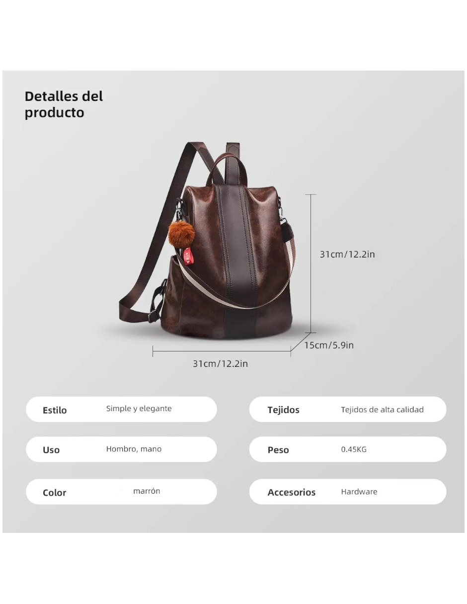 Backpack para mujer 5