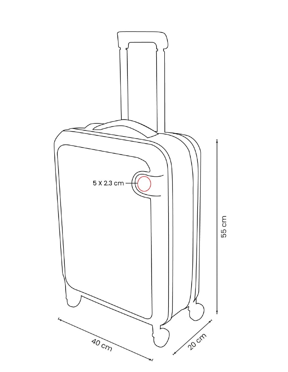 Maleta con ruedas carry on 4